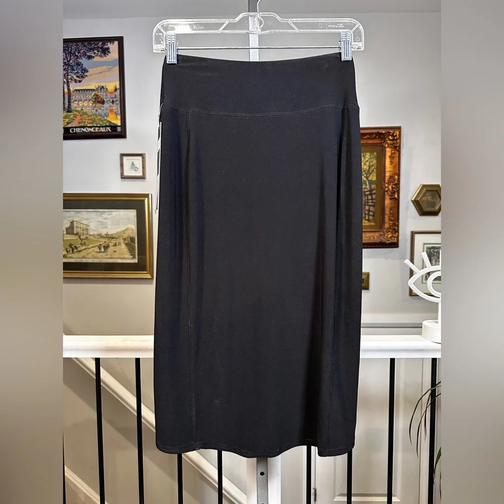 Sympli Diva Skirt Short Black Size 6 Button Detail - Picture 9 of 12